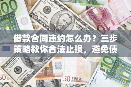 济南借款合同违约怎么办？三步策略教你合法止损，避免债务危机升级