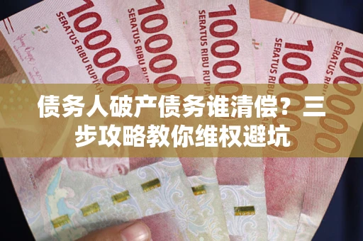 济南债务人破产债务谁清偿?三步攻略教你维权避坑 济南债务人破产债务谁清偿?三步攻略教你维权避坑